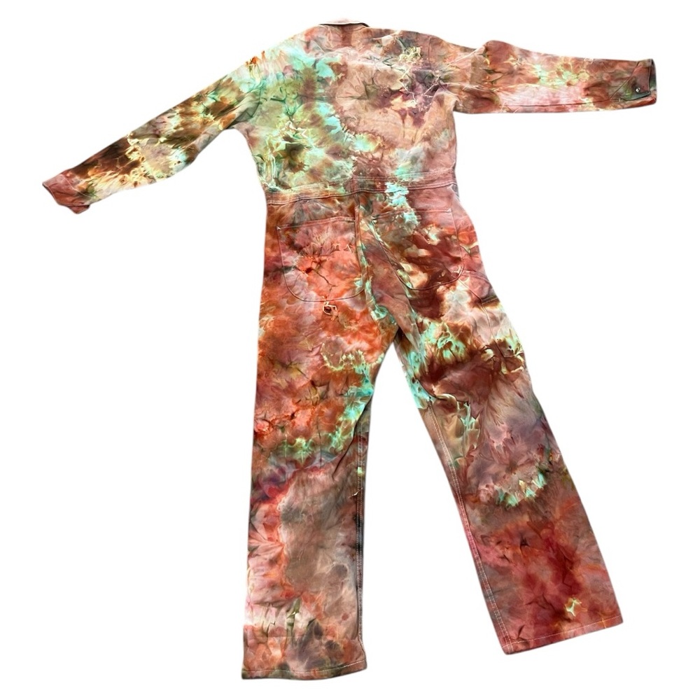 Vintage HAND DYED Mechanic suit - UNISEX - Picture 4 of 6